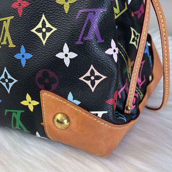 Louis Vuitton LV Shoulder Bag Ursula Black Monogram Multicolor - Picture 10 of 16